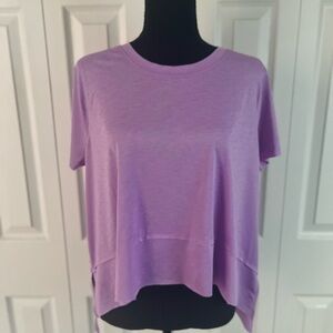 Zenana Outfitters Lilac Short Sleeve Top